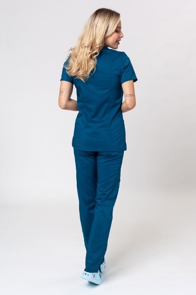 Women's Cherokee Revolution scrubs set (Soft top, Cargo trousers) caribbean blue-1