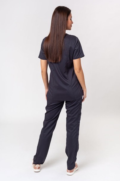 Women's Cherokee Revolution scrubs set (Soft top, Cargo trousers) pewter-1