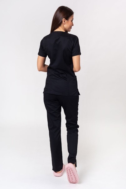 Women's Cherokee Revolution scrubs set (Soft top, Cargo trousers) black-1