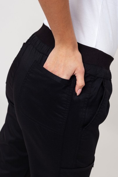 Women's Cherokee Revolution scrubs set (Soft top, Cargo trousers) black-12