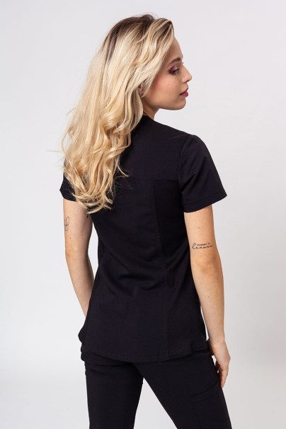 Women's Dickies Balance scrubs set (V-neck top, Mid Rise trousers) black-3