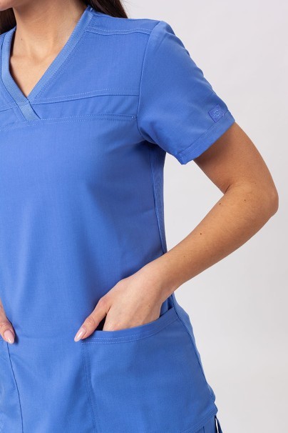 Women's Dickies Balance scrubs set (V-neck top, Mid Rise trousers) ceil blue-5