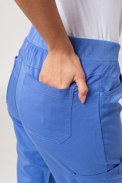 Women's Dickies Balance scrubs set (V-neck top, Mid Rise trousers) ceil blue-15