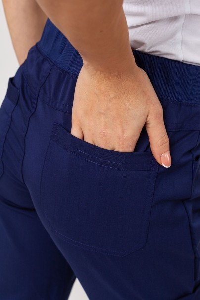 Women's Dickies Balance scrubs set (V-neck top, Mid Rise trousers) true navy-12