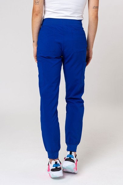 Women's Maevn Momentum scrubs set (Asymetric top, Jogger trousers) galaxy blue-9