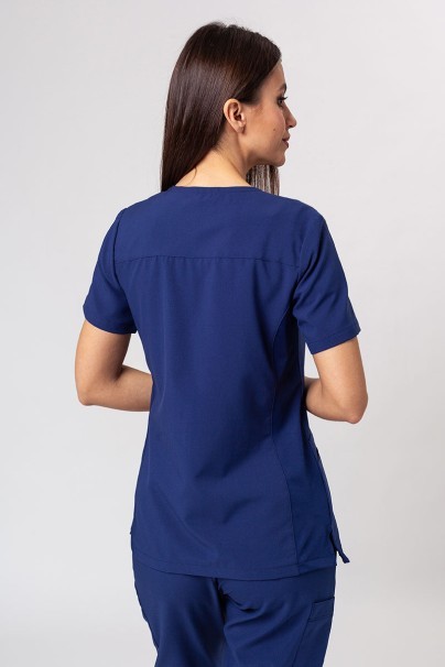 Women's Maevn Momentum scrubs set (Asymetric top, Jogger trousers) true navy-3