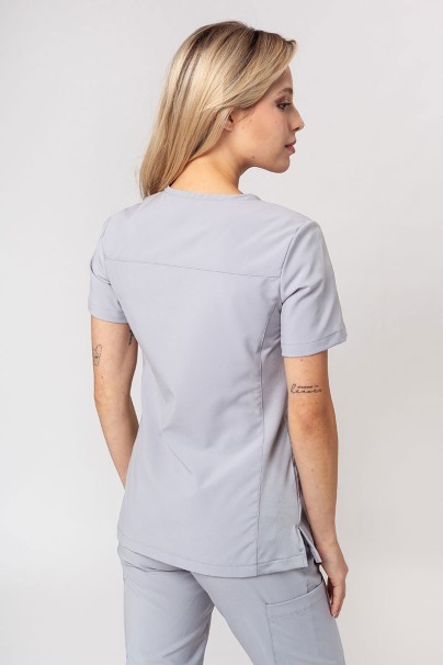 Women's Maevn Momentum scrubs set (Asymetric top, Jogger trousers) quiet grey-3