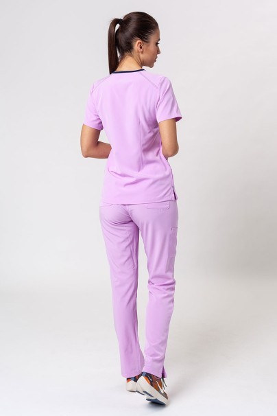 Women's Maevn Matrix Impulse Stylish scrubs set lavender-1