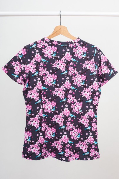 Women’s Maevn Prints scrub top Spring Blossom-3