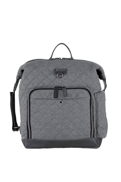 Maevn Readygo Hobo bag/backpack heather grey-2