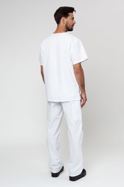 Men’s Cherokee Originals V-neck scrub top white-7