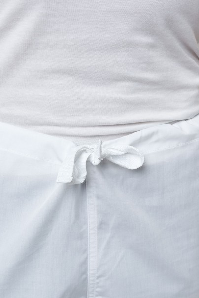 Men's Cherokee Originals scrubs set (4876 top, 4100 trousers) white-12