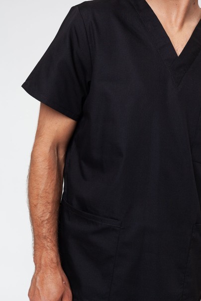 Men's Cherokee Originals scrubs set (4876 top, 4100 trousers) black-6