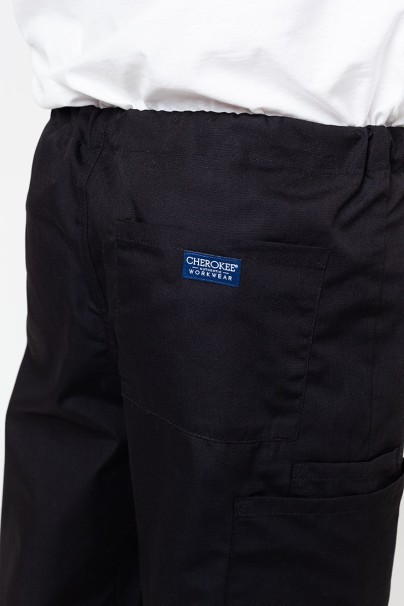 Men's Cherokee Originals scrubs set (4876 top, 4100 trousers) black-10