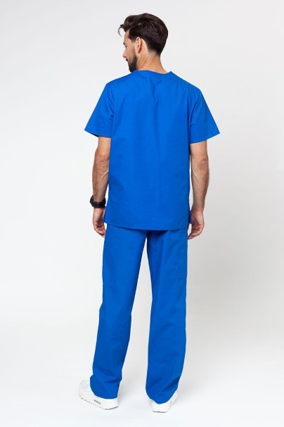Men's Cherokee Originals scrubs set (4876 top, 4100 trousers) royal blue-2
