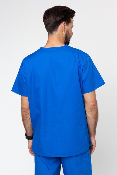 Men's Cherokee Originals scrubs set (4876 top, 4100 trousers) royal blue-3