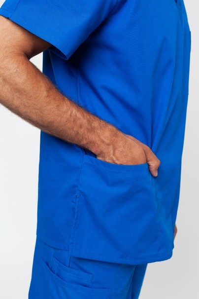 Men's Cherokee Originals scrubs set (4876 top, 4100 trousers) royal blue-6