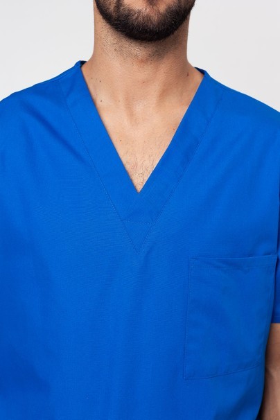 Men's Cherokee Originals scrubs set (4876 top, 4100 trousers) royal blue-5