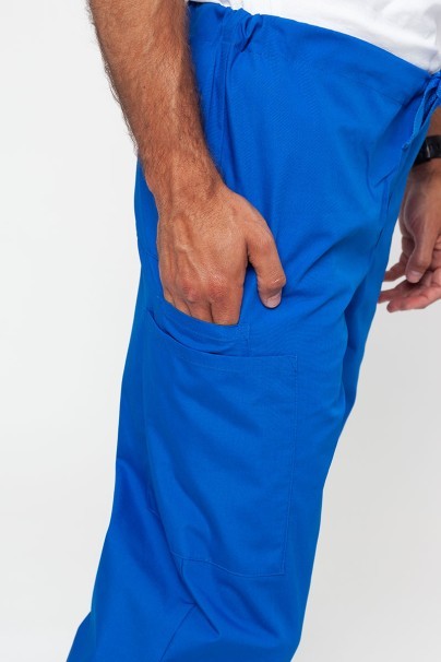 Men's Cherokee Originals scrubs set (4876 top, 4100 trousers) royal blue-10