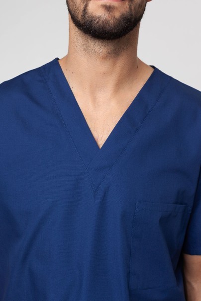 Men’s Cherokee Originals V-neck scrub top navy-2