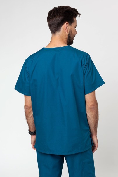 Men's Cherokee Originals scrubs set (4876 top, 4100 trousers) caribbean blue-3