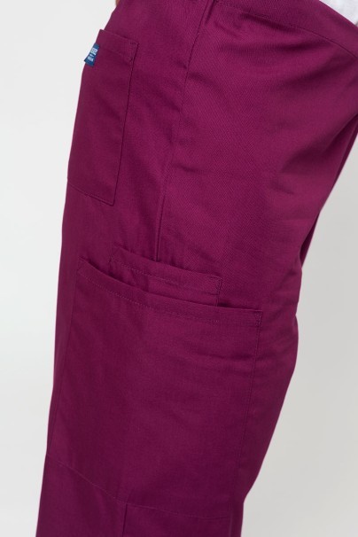 Men’s Cherokee Originals Cargo scrub trousers wine-3