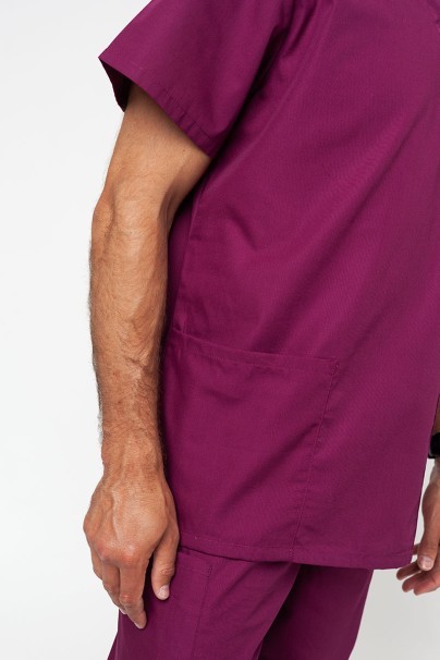 Men's Cherokee Originals scrubs set (4876 top, 4100 trousers) wine-6