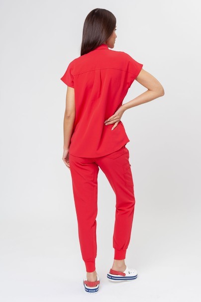 Women’s Uniforms World 518GTK™ Avant On-Shift scrubs set red-2