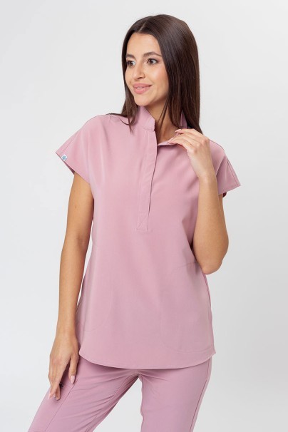 Women’s Uniforms World 518GTK™ Avant On-Shift scrubs set blush pink-2