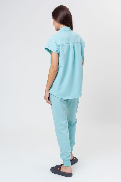 Women’s Uniforms World 518GTK™ Avant scrubs set aqua-2