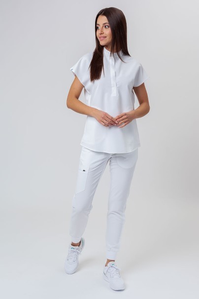 Women's Uniforms World 518GTK™ Avant scrub top white-6