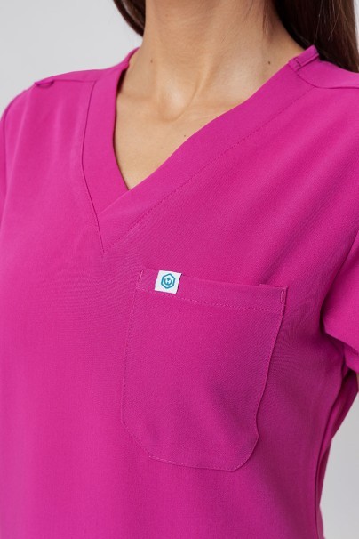 Women’s Uniforms World 518GTK™ Phillip On-Shift scrubs set raspberry-4