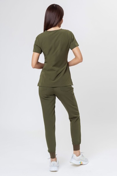 Women’s Uniforms World 518GTK™ Phillip On-Shift scrubs set olive-1