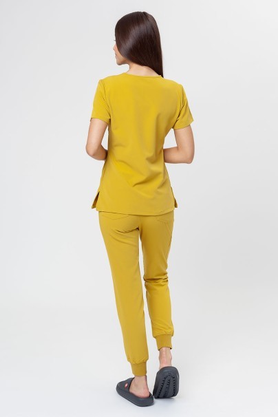 Women's Uniforms World 518GTK™ Avant On-Shift scrub top yellow-6
