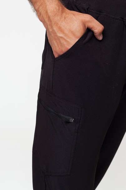 Men's Uniforms World 309TS™ Louis scrub trousers black-4