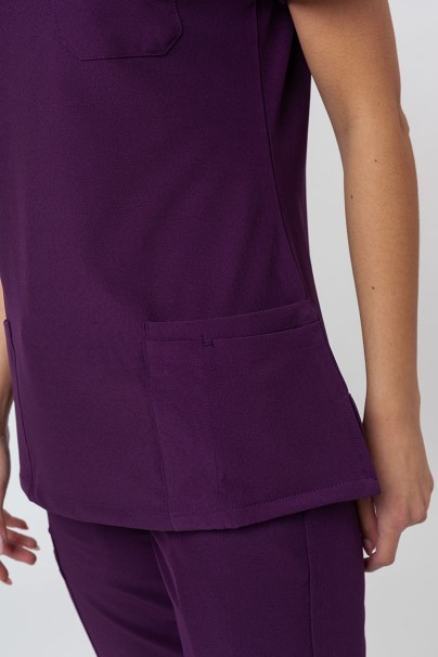 Women’s Uniforms World 309TS™ Valiant scrubs set egg plant-5