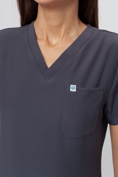 Women’s Uniforms World 309TS™ Valiant scrubs set pewter-4