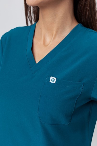 Women’s Uniforms World 309TS™ Valiant scrubs set caribbean blue-4