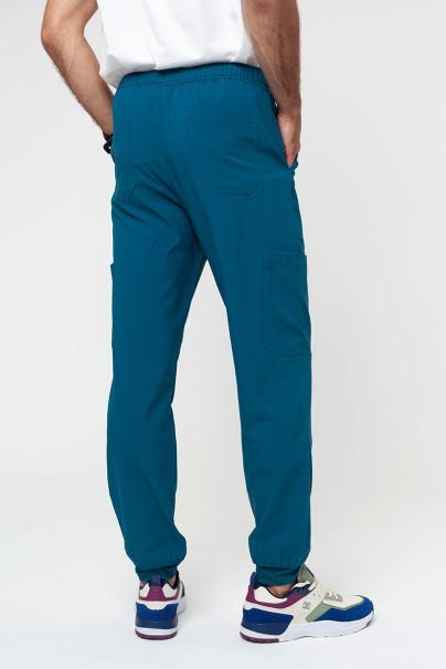 Men's Maevn Momentum Fly Cargo jogger scrub trousers caribbean blue-2