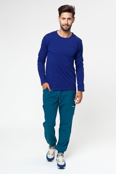 Men's Maevn Momentum Fly Cargo jogger scrub trousers caribbean blue-9