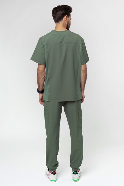 Men's Maevn Momentum jogger scrubs set olive-2