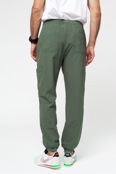 Men's Maevn Momentum jogger scrubs set olive-12