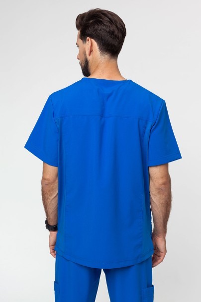 Men's Maevn Momentum V-neck scrub top royal blue-1