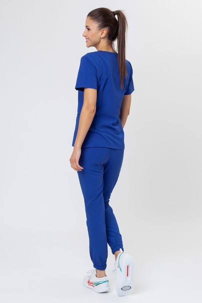 Women's Sunrise Uniforms Premium scrubs set (Joy top, Chill trousers) galaxy blue-1