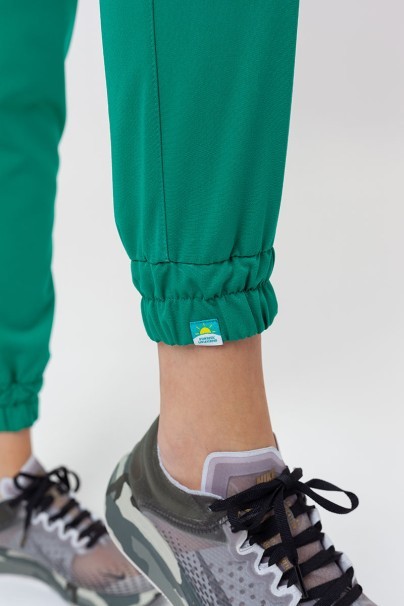 Women's Sunrise Uniforms Premium scrubs set (Joy top, Chill trousers) green-11