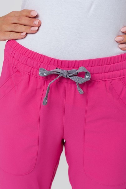 Women’s Maevn Momentum 6-pocket scrub trousers hot pink-2