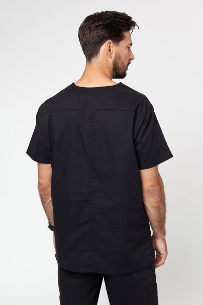 Men's Dickies EDS Signature Men V-neck scrub top black-2