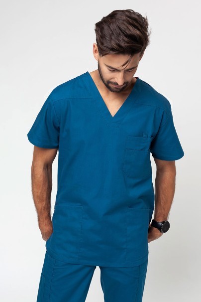 Men's Dickies EDS Signature scrubs set caribbean blue-2