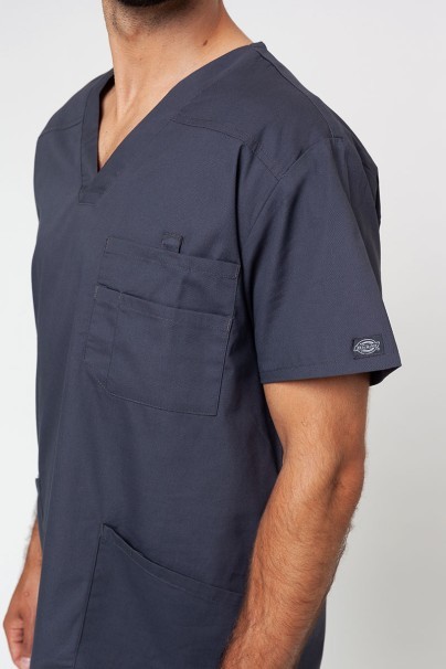 Men's Dickies EDS Signature scrubs set pewter-5