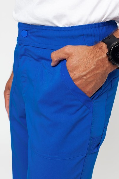 Men's Dickies Balance scrubs set (V-neck top, Mid Rise trousers) royal blue-10